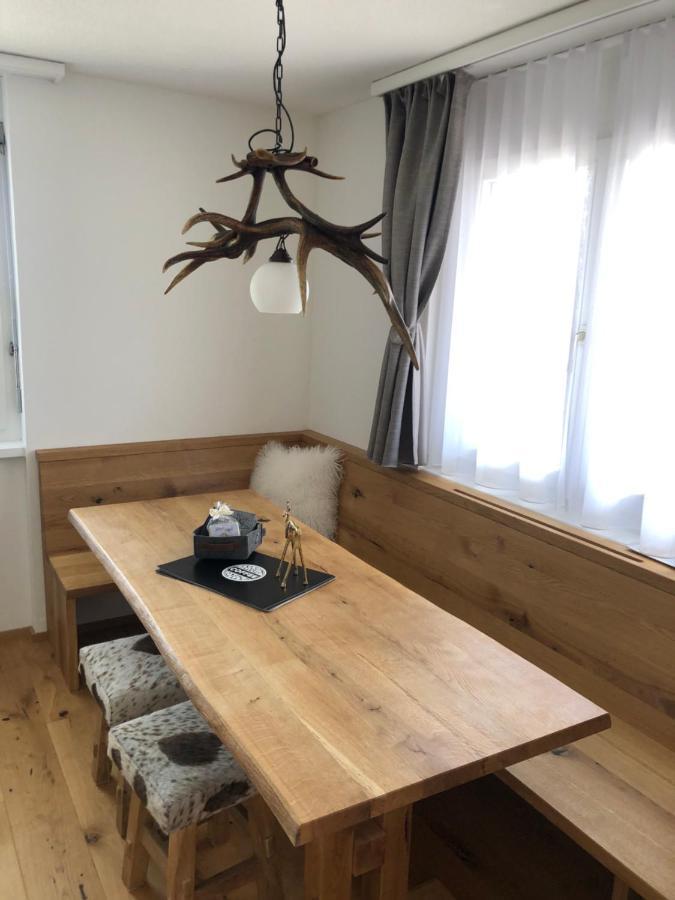 Renovated 3 Rooms Apartment In Ruschein Near Laax ภายนอก รูปภาพ